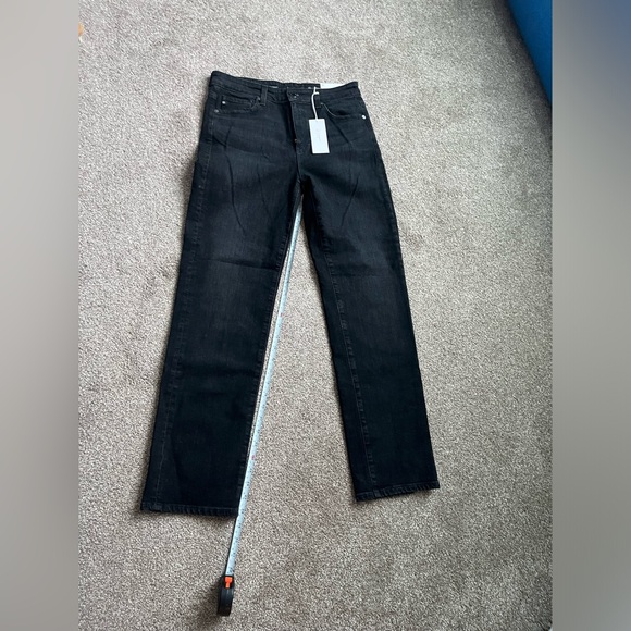 AG Adriano Goldschmied High Rise Black Jeans - Picture 10 of 11